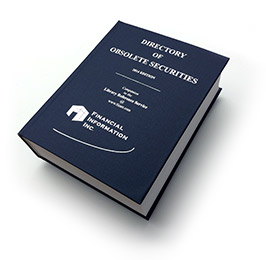 obsolete securities book